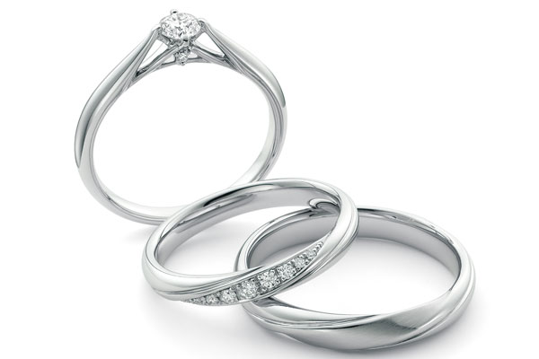 サムシングブルー 結婚婚約指輪
